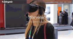 Desktop Screenshot of mbryonic.com